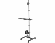 Neomounts FPMA-MOBILE1700 - Vozík - pro LCD displej / PC vybavení - černá - velikost obrazovky: 10"-32"
