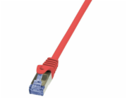 LOGILINK CQ3084S LOGILINK - Patch Cable Cat.6A 10G S/FTP PIMF PrimeLine červený 7,5m