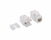 LOGILINK NK4005 LOGILINK - Keystone Jack RJ45 Cat.6 UTP 180° LSA/IDC klikr, bílý