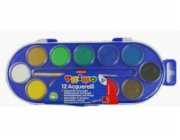 Morocolor Italia Akvarelové barvy 12 barev 30mm