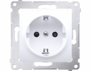 Kontaktní zásuvka SIMON Plug-In Single Ground Schuko 16A IP20 White (DGSZ1CZ.01/11)