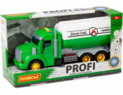 Polesie Polesie 86471 Profi motorová cisterna, zelená, světlo, zvuk v krabici