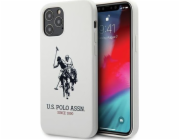 US Polo Assn US Polo USHCP12MSLHRWH iPhone 12/12 Pro 6.1 bílá/bílá silikonová kolekce