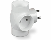 Patrol R-30 Splitter, 3x kulatá zátka, bílá