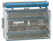 Legrand Připojovací lišta 17 otvorů modrá IP2xN17 (004845)