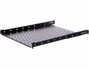 NETRACK 119-100-350-022 equipment shelf 19inch 1U/350mm support charcoal