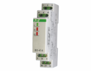 F&F BIS-414i sekvenční bistabilní relé na DIN lištu 1-funk230V nebo 24V AC/DC, I=2x16A InRush 160A/20ms kontakt 2x1P šroubové svorky 1 modul
