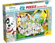 Lisciani Oboustranné puzzle Plus 60 Disney klasik