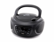 Přehrávač Roadstar, CDR-375D+/BK, přenosný, CD-R/RW, autostop, digitální tuner DAB+, DAB, FM, USB, síť