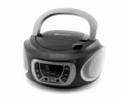 Přehrávač Roadstar, CDR-365U/SL, přenosný, CD/MP3, rádio PLL, USB, AUX IN, CD, displej, 2x2 W