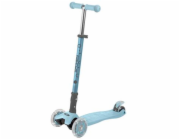 Spokey PLIER PRO Skládací tříkolka dětská se svítícími kolečky, modrá