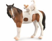 Collecta Figurka klisna & teriérský kůň