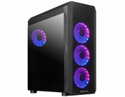CHIEFTEC skříň SCORPION 4, ARGB, 4x 120mm, černá