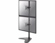 Neomounts FPMA-D550DDV - Stojan - pro 2 LCD displeje - černá - velikost obrazovky: 10"-32" - stolní stojan, upevnitelné na stůl