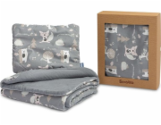 Sensillo Cotton-Muslin Bedding Polana Grafit 42165/7666