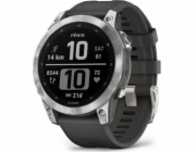 Garmin fenix® 7 – Standard Edition, Silver / Black Band, EU