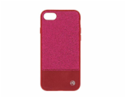 Tellur Cover Synthetic Leather Glitter II for iPhone 8 pink