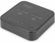 Digitus DA-71545 dokovací stanice/replikátor portů Kabel USB 3.2 Gen 2 (3.1 Gen 2) Type-C Černá
