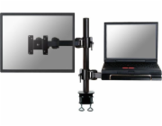 Neomounts FPMA-D960NOTEBOOK - Montážní sada - plný pohyb - pro LCD displej / notebook - černá - velikost obrazovky: 10"-27" - upevnění svorkou, upevnitelné na stůl