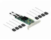 Delock Karta PCI Express x8 SATA se 8 porty s přípojným kabelem