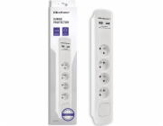 Qoltec 50282 surge protector White 4 AC outlet(s) 230 V 1.8 m