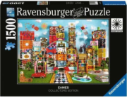 Puzzle 1500 dílků Dům s fantazií