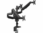 Ergo Office ER-408B Black Trojitý držák monitoru s plynovou pružinou