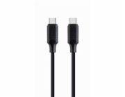 GEMBIRD Kabel USB PD (Power Delivery), 60W, Type-C na Type-C kabel (CM/CM), 1,5m, datový a napájecí, černá