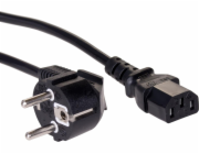 Akyga PC napájecí kabel 1.5m/250V/PVC/černa