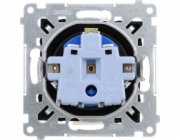 Kontaktní simon Simon 54 Nest Datum s autorizačním klíčem (modul) 16A 250V Black Mat DGD1.01/49 šroubové svorky