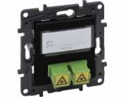 Legrand Optická zásuvka Legrand Niloe Step 863571 2x SC/APC dvojitá černá