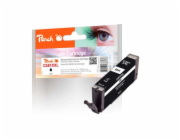 PEACH kompatibilní cartridge Canon CLI-581XXL, 1998C001, foto černá, 12ml