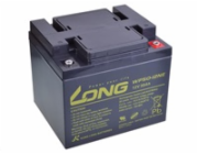 Long 12V 50Ah olověný akumulátor DeepCycle AGM M6 (WP50-12NE)
