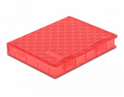 Delock Ochranný kryt na pevný disk červená SSD formátu 2.5”