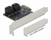 Delock - Řadič úložiště - SATA 6Gb/s - nízký profil - PCIe 3.0 x2