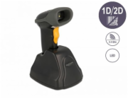 Delock - Skener čárového kódu - přenosný - 200 sken / s - dekódovaný - RF(2.4 GHz)