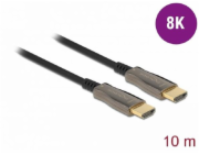 Delock - High Speed - HDMI kabel - HDMI s piny (male) do HDMI s piny (male) - 10 m - optické vlákno - černá - Active Optical Cable (AOC), podpora 8K60Hz (7680 x 4320)