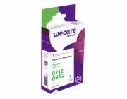 WECARE ARMOR ink kompatibilní s EPSON C13T07124012,modrá/cyan pigm.