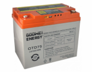 GOOWEI ENERGY DEEP CYCLE (GEL) baterie GOOWEI ENERGY OTD75, 75Ah, 12V