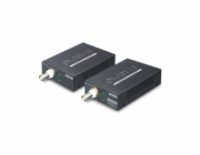 Planet LRP-101C-KIT, COAX PoE extender 10/100Base-TX, 802.3at-30W,EFT+ESD, dosah 1km, -20 až 70°C