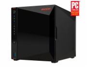 ASUSTOR Nimbustor 4 AS5304T Asustor NAS Nimbustor 4 AS5304T / 4x 2,5"/3,5" SATA III/ Intel Celeron J4105 1.5 GHz/ 4GB/ 2x 2.5 GbE/ 3x USB 3.0/ HDMI