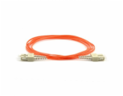 Tel1 5027106958143 Optický patch cord duplex SC-SC 50/125, 3m Optický patch cord duplex SC-SC 50/125 3m MM OM4