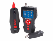 XtendLan Tester STP+PSTN+coax+USB, LCD displej, měření délky vedení, test PoE a PING, sonda, LANTESTLCD80-SPP XtendLan Tester STP+PSTN+coax+USB, LCD displej, měření délky vedení, test PoE a PING, sond