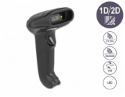 Delock - Skener čárového kódu - přenosný - 30 sken / s - dekódovaný - USB 2.0, Bluetooth 4.0, RF(2.4 GHz)