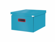 LEITZ Univerzální krabice  Click&Store COSY, velikost M (A4), klidná modrá