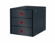 LEITZ Zásuvkový box  Click&Store COSY, 3 zásuvky, sametově šedá