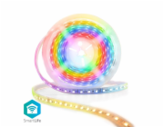 NEDIS Wi-Fi chytrý LED pásek/ 24W/ 230V/ IP65/ 700lm/ RGB/ Nedis® SmartLife/ 5m