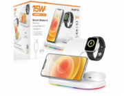 Aligator Stanice Smart Station A s bezdrátovým nabíjením 3v1, 15W