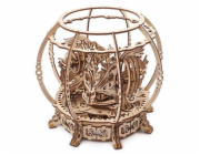 Ugears 3D dřevěné mechanické puzzle Mechanické akvárium