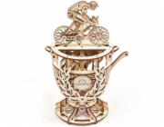 Hračka Ugears 3D dřevěné mechanické puzzle Samohybný cyklista
